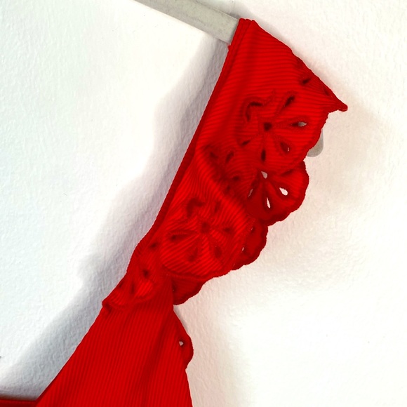 Beach Riot Scarlet Ruffle One Piece - Picture 3 of 7